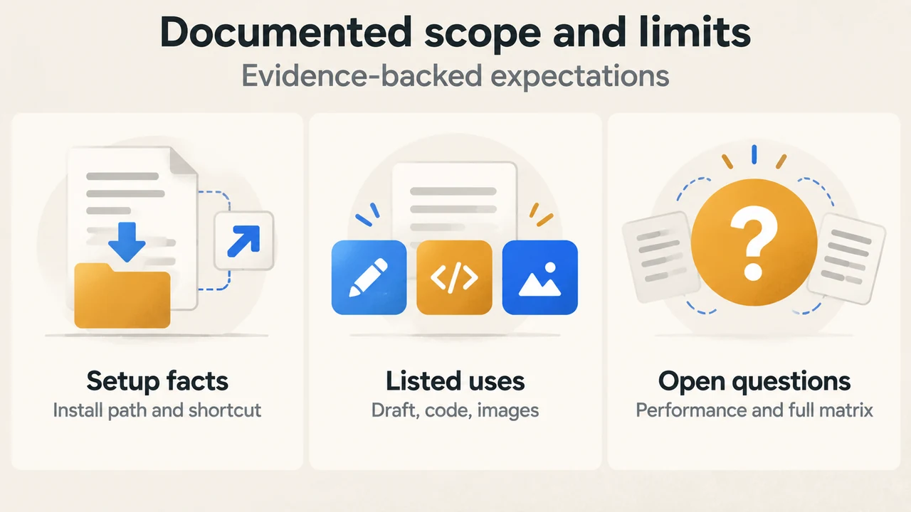 What Google documents and does not establish about the Gemini Windows app